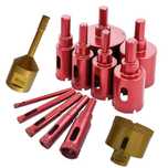 Carote profesionale diamantate de la 6mm - 60mm pentru placi ceramice