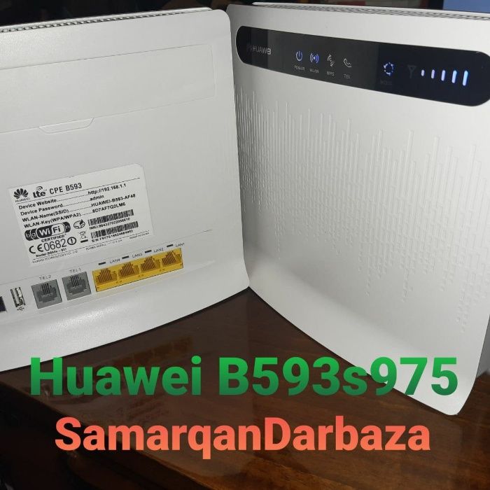 Huawei B593s-931 3G 4G LTE modem router wifi internet dacha tank