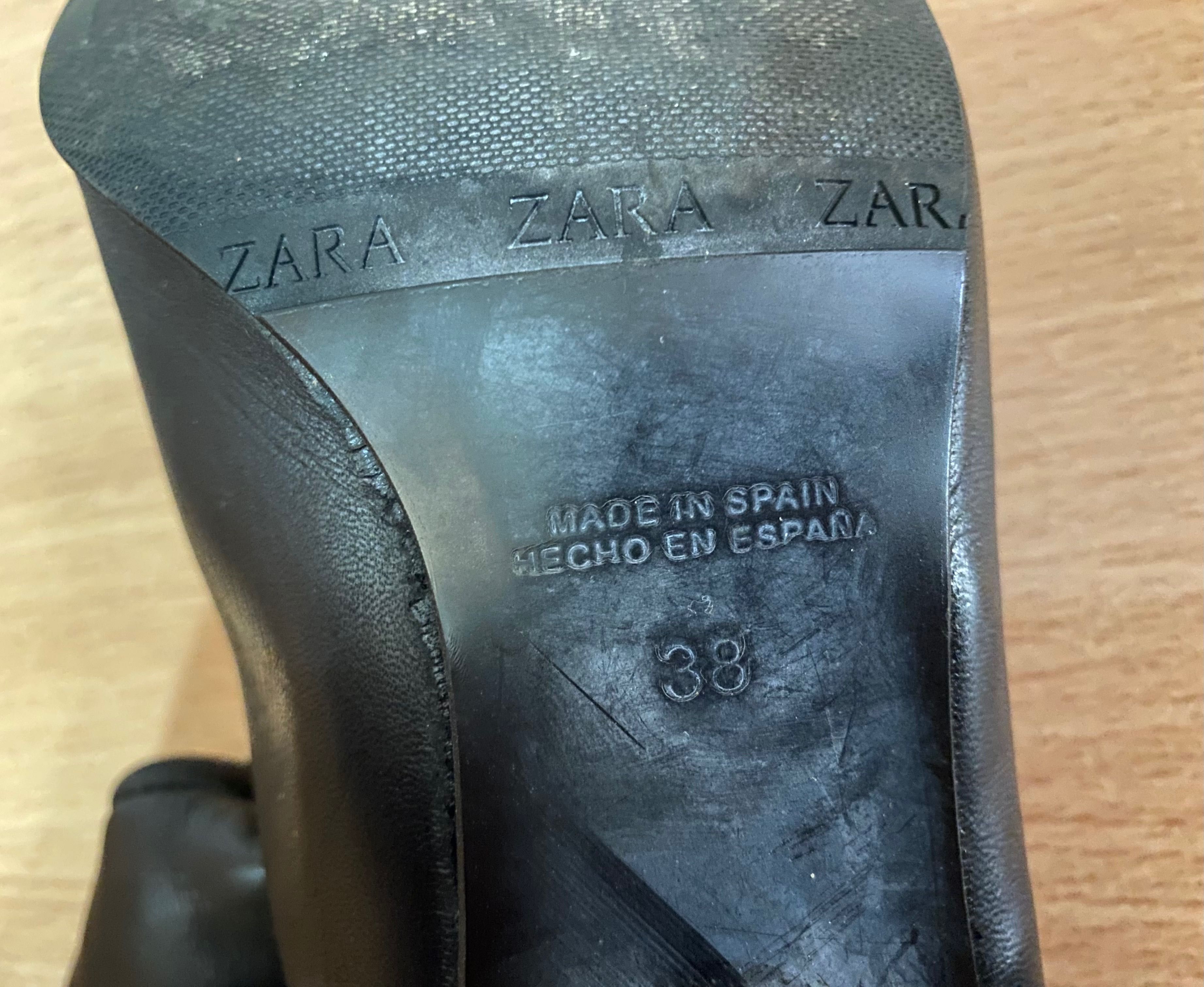 Ботуши на ток Zara