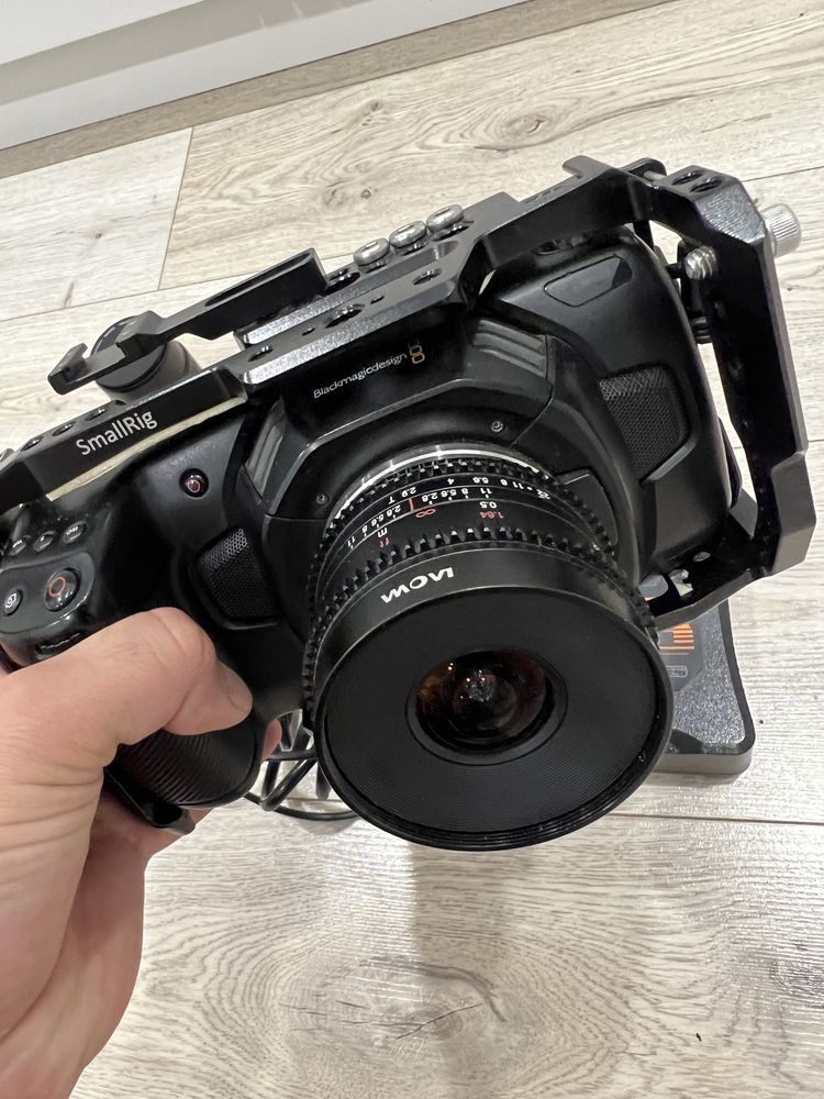 Кинокамера Blackmagic 4k комплект