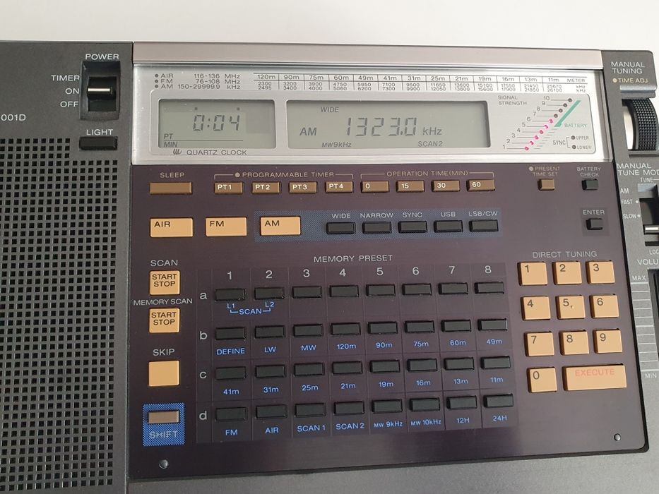 Sony ICF-2001D pentru cunoscatori