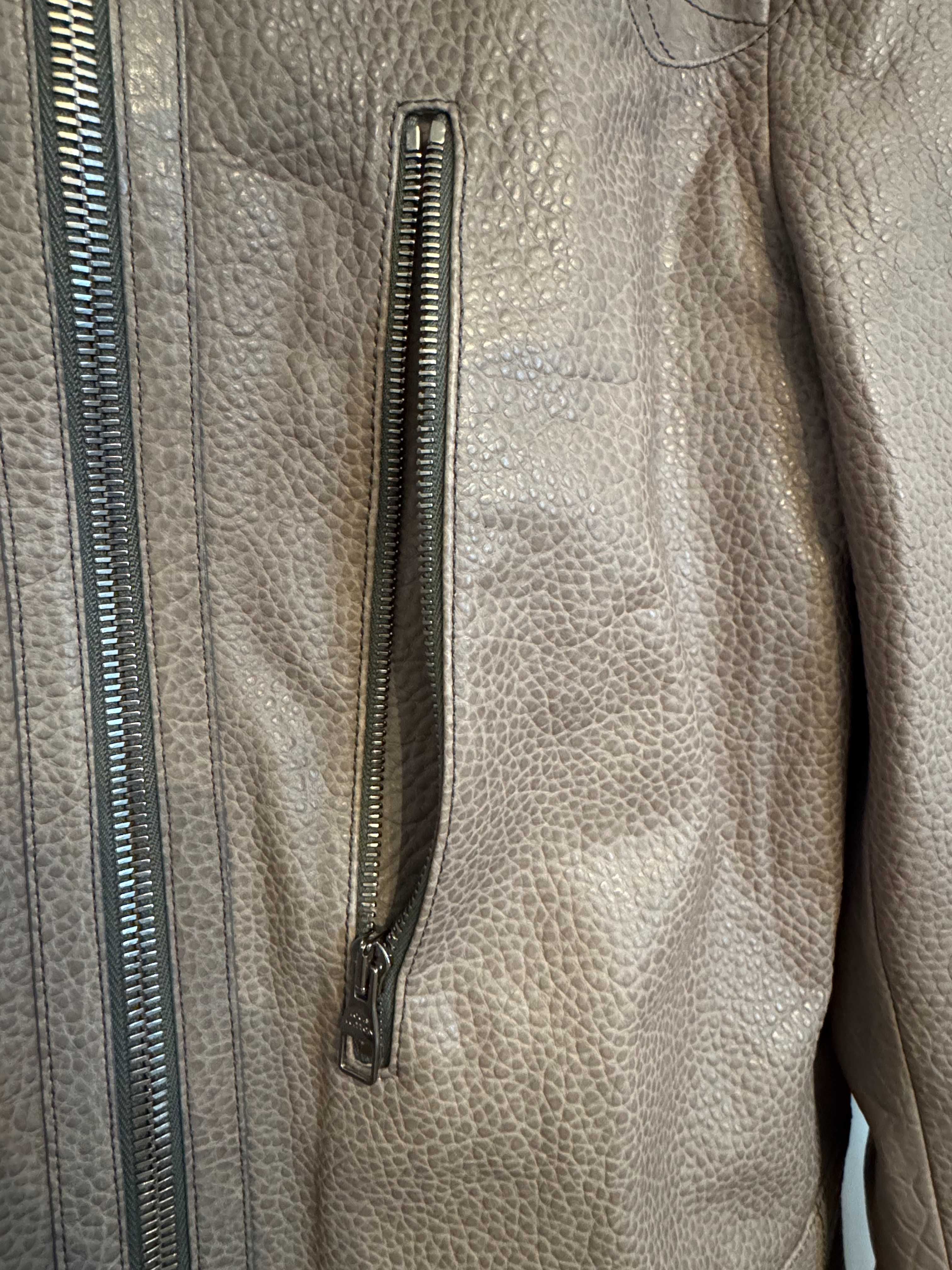Geaca autentica Louis Vuitton din piele de bizon primavara/toamna