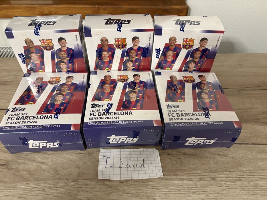 Barcelona Team set hobby box