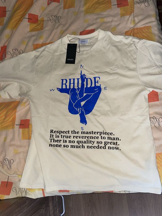 Tricou Rhude Respect The Masterpiece