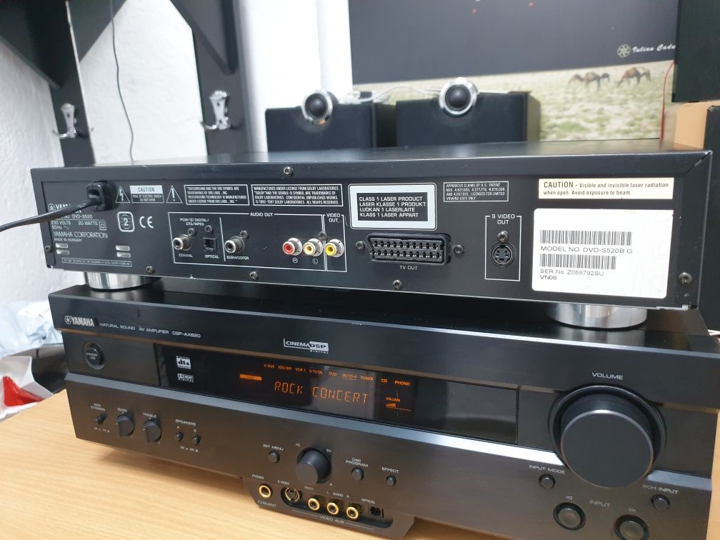 Linie audio Yamaha DSP- AX620, DVD-S520