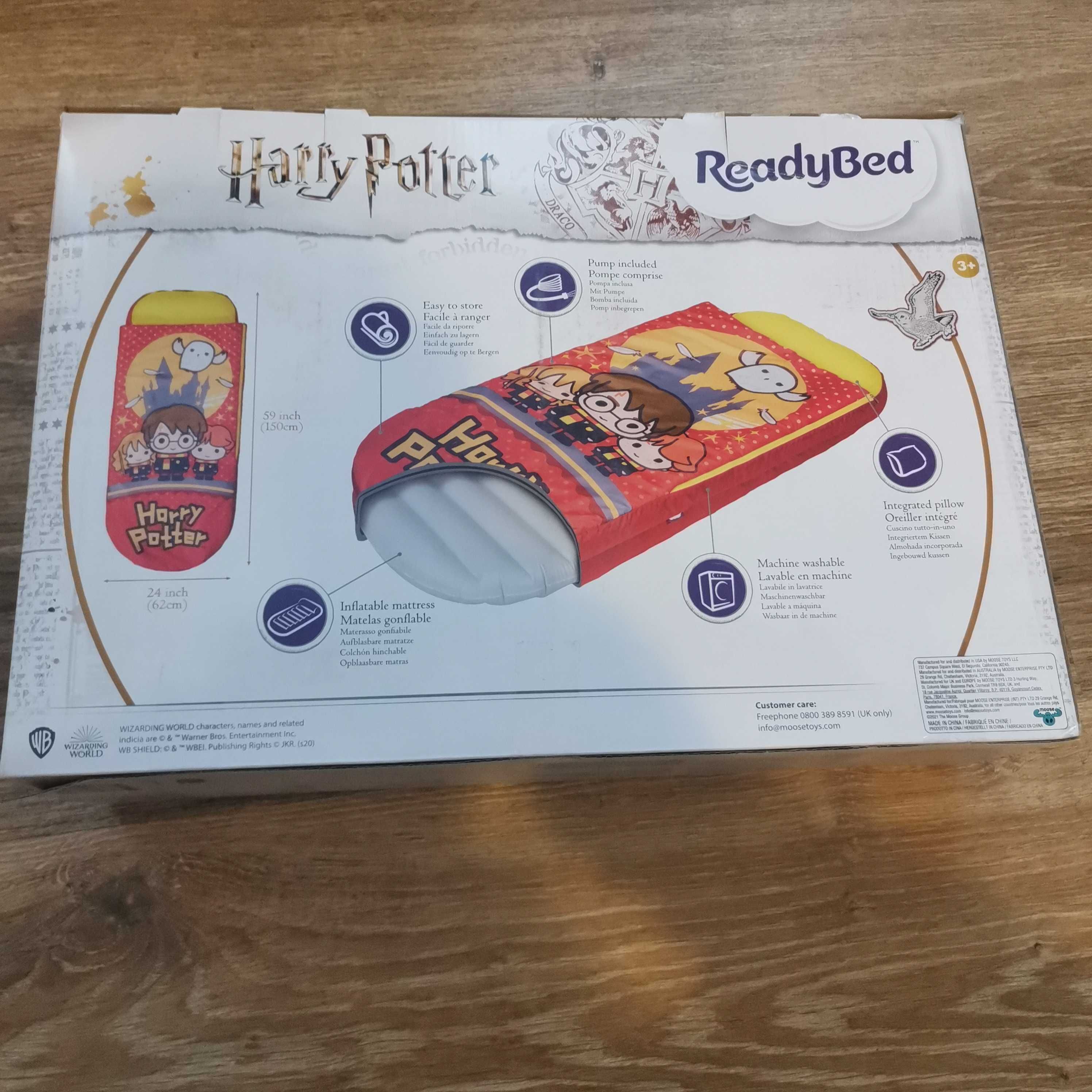 Детски надуваем спален чувал 2в1 Harry Potter Нов