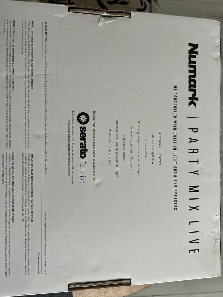 Numark dj controller sigilat,nou.