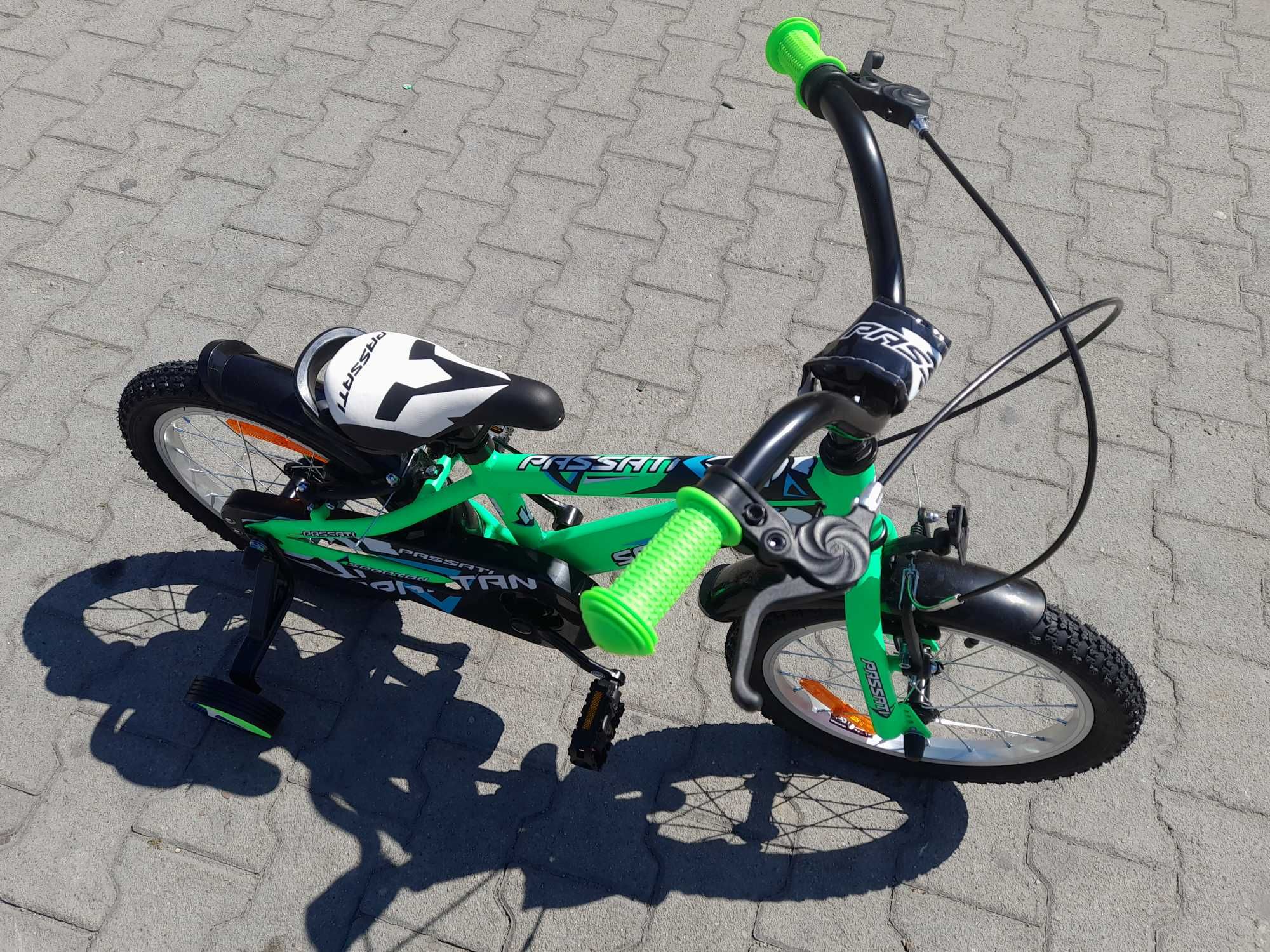 PASSATI Велосипед 16" SPARTAN зелен