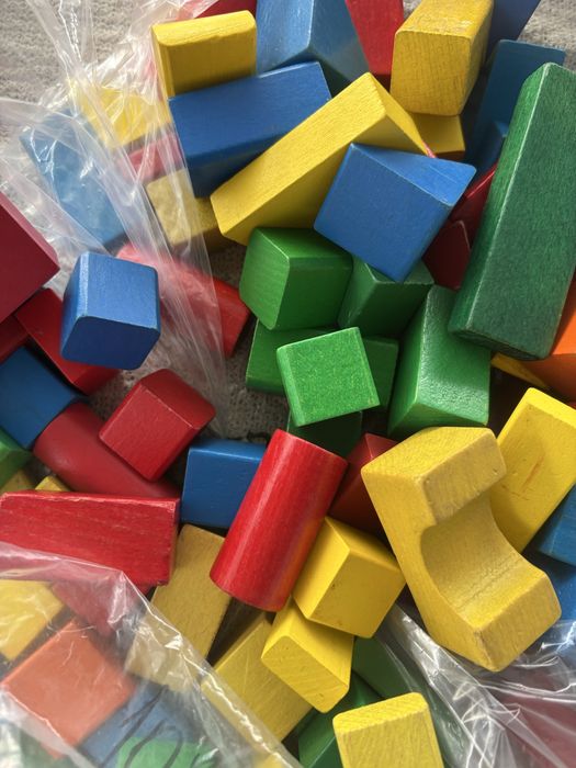 Lot cuburi din lemn 2