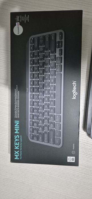 продам клавиатуру Logitech MX Keys Mini. Graphite, Bluetooth
