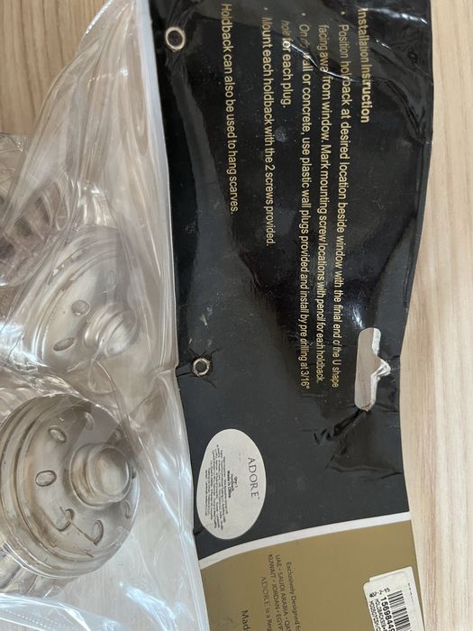 Держатель для штор