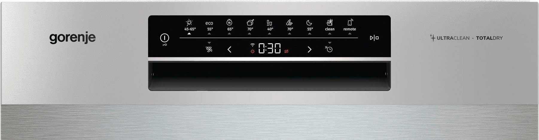 Съдомиялна за частично вграждане GORENJE GU673C60X, 60 см