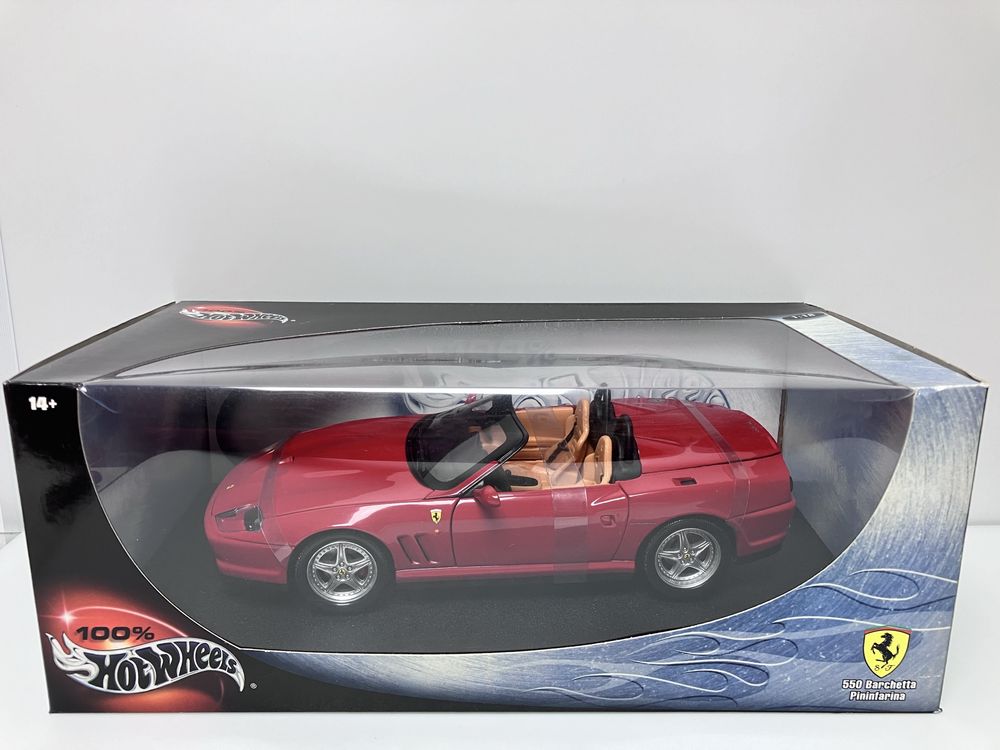 Ferrari 550 Barchetta Hotwheels 1/18