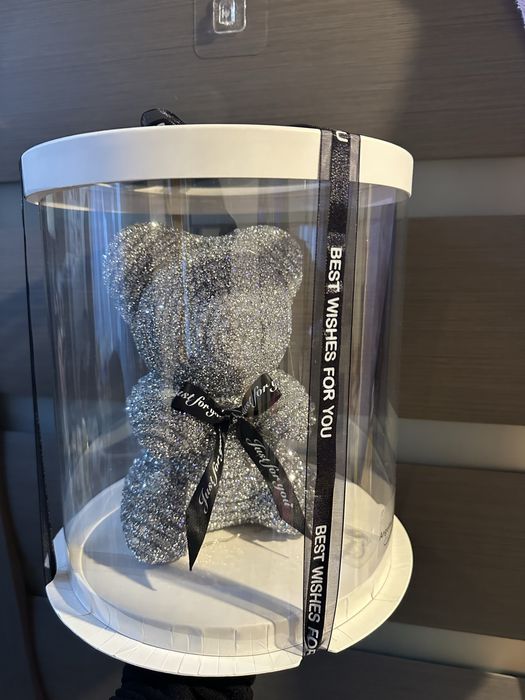 Ursuleț decorativ din pietre de cristal