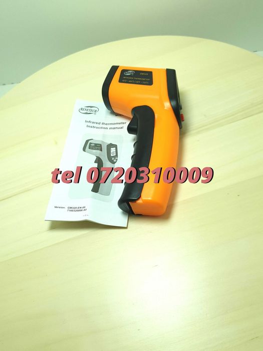 Termometru Ir Infrarosu Digital Laser 50  360 Grade