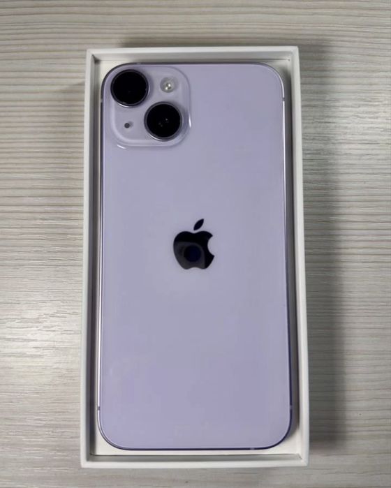 Айфон 14 оригинал сиреневый