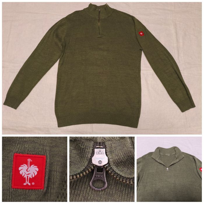 Pulover Engelbert Strauss mărimea L/XL bărbat bumbac casual fermoar