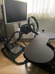 Sistem gaming racing cockpit/seat/scaun Obutto si volan Logitech G27