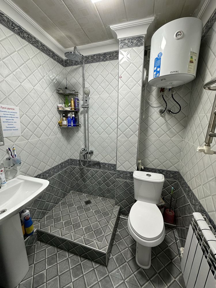 2 xonali yangi yevroremont  kvartira barcha jihozlari bilan