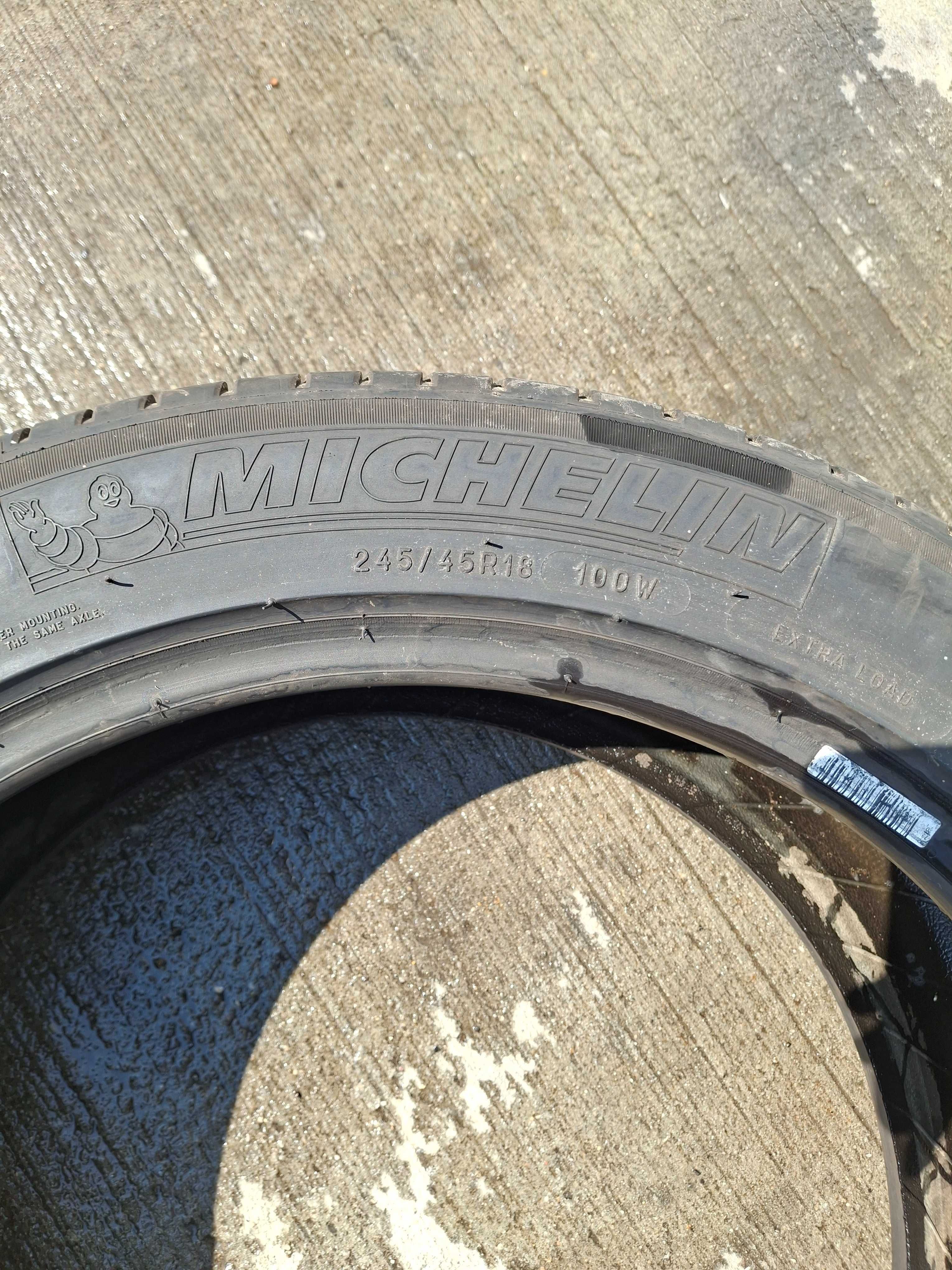 2бр. летни гуми 245/45/18 Michelin Premacy 3 DOT 0420