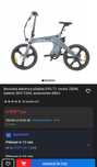 Bicicleta electrica pliabila Dyu T1 din magneziu roti 20' aproape noua
