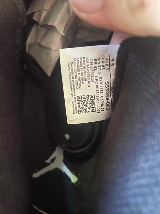 Jordan 1 High Patent Bred