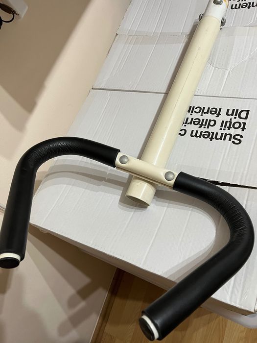 Stepper fitness cu sprijin