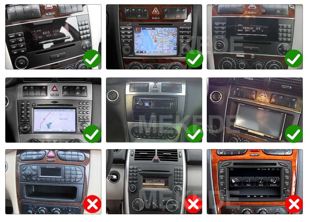 Navigatie Mercedes C Class W203 Facelift si CLC 2004 - 2011 Garantie