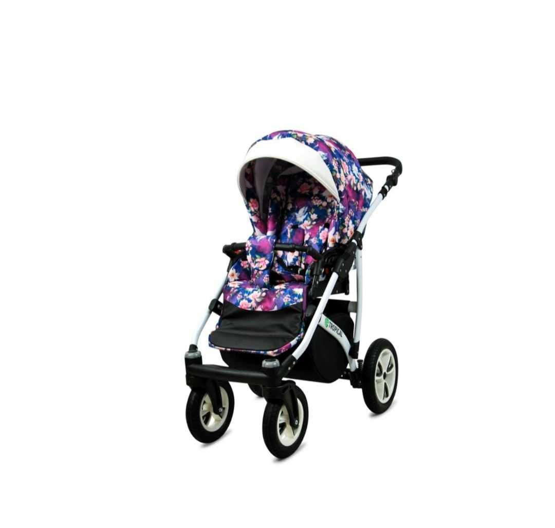 Бебешка количка 3 в 1 Baby LUX Tropical