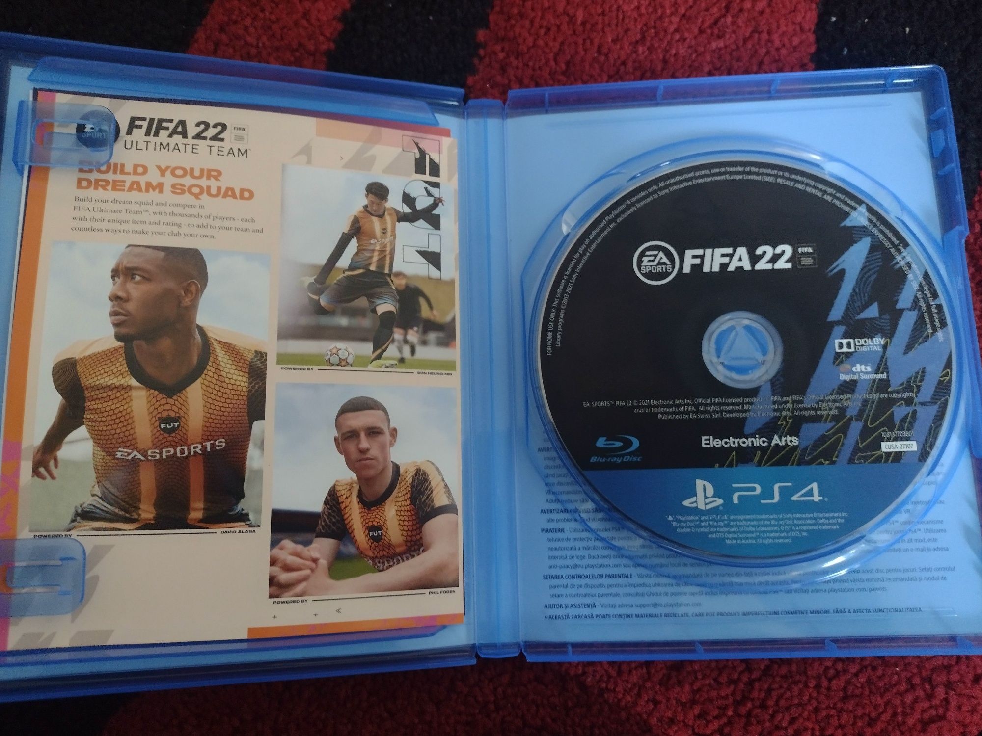 Vând Fifa 22 PS4