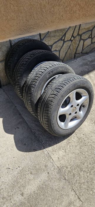 Джанти 14 4*108 с летни гуми ДОТ 22