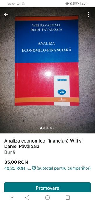 Analiza economico-financiare Wili Daniel Păvăloaia