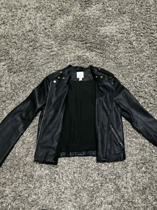 Geacă piele H&M femei mărimea S