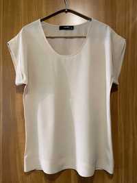 Bluza “Hallhuber”, 100% matase, marime 38, culoare nude