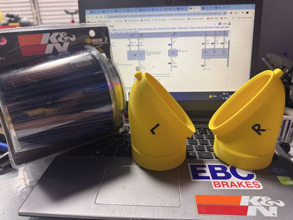 Air scoop BMW E70/E71 спортен филтър въздухозаборник бмв х5 х6