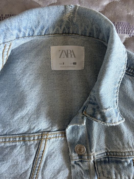 Детско дънково яке 122 размер, Zara