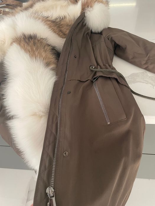 Страхотна парка с естествен пух