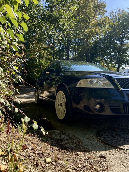 Skoda Octavia 2 Break VRS • 2.0 TDI • Negru • 2008 • Întreținută