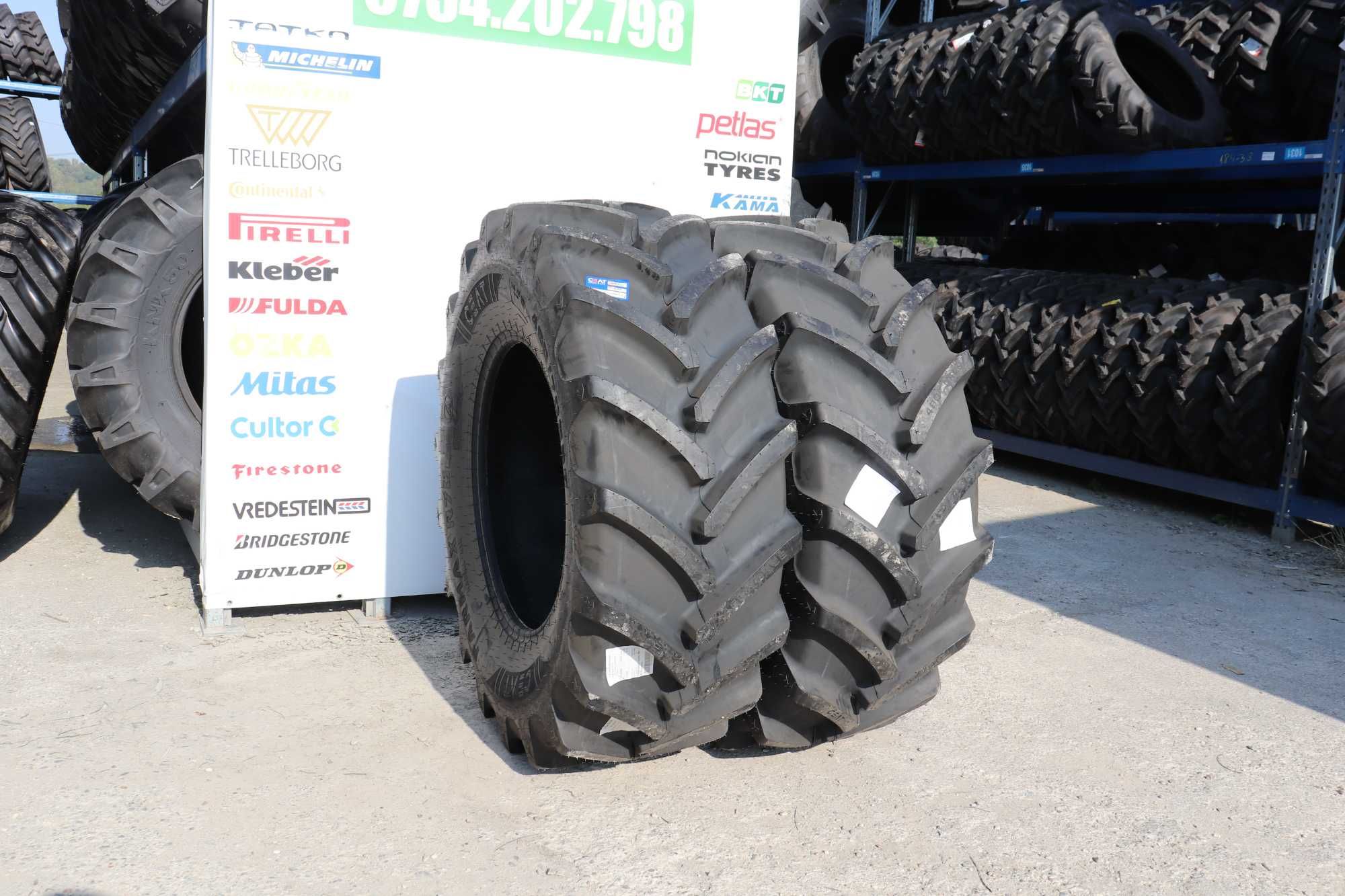 480/70R28 CEAT FARMAX Cauciucuri Noi pentru Tractor Same Silver 105