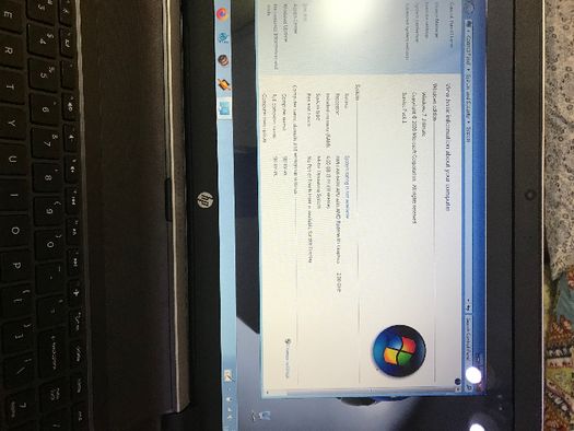 Laptop Hp 8gb ram  ssd 256 arata fff bine totul ok