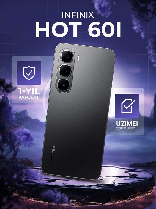 Смартфон Infinix Hot 60i,Smartfon Infinix Hot 60i