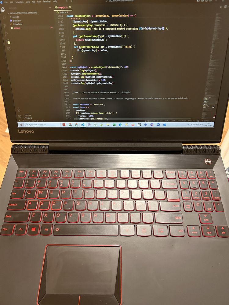 Upgraded Lenovo Legion Y520 / 32 RAM / 1 TB