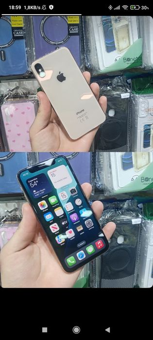 iPhone xs.    xotirasi 64