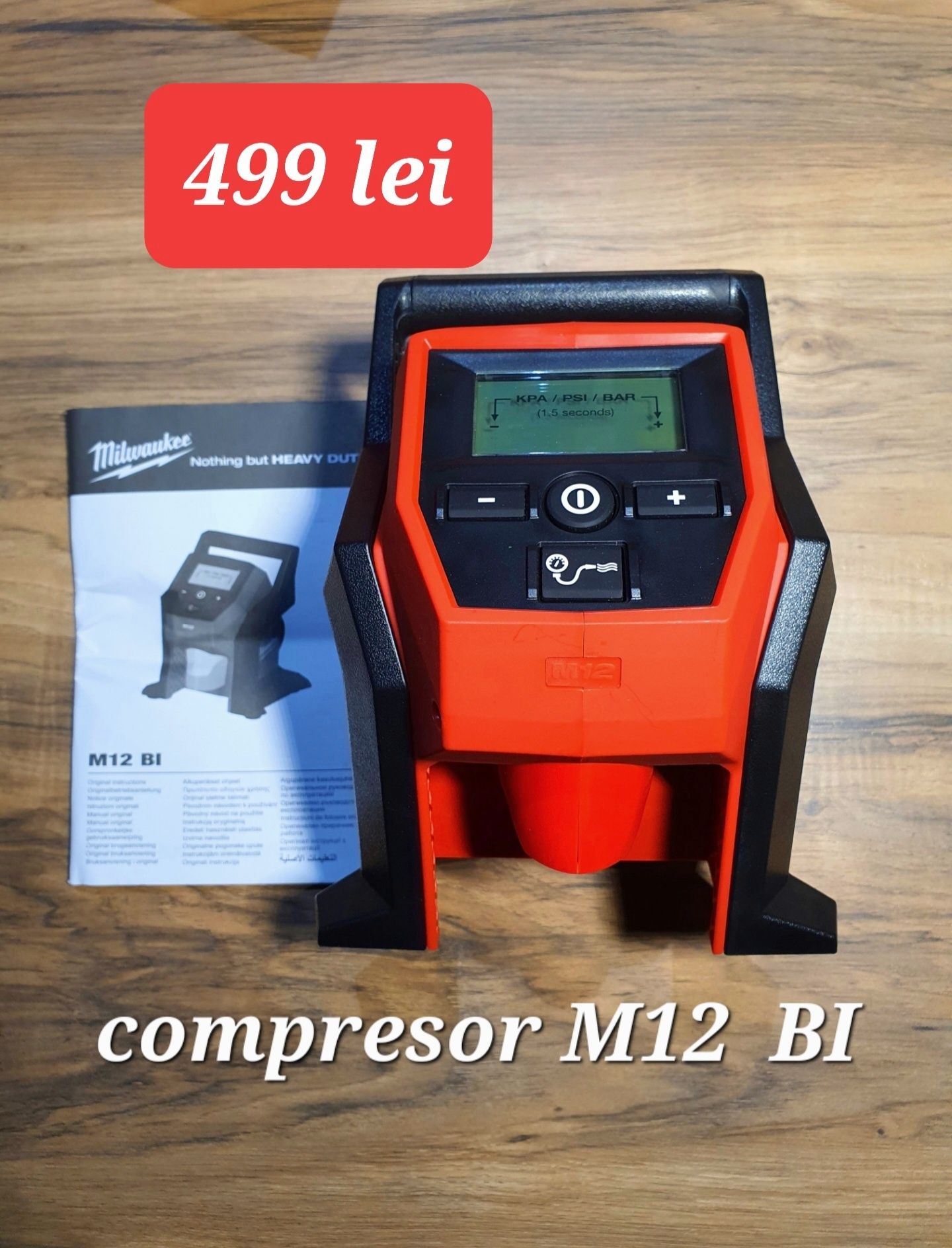 Scule M12 Milwaukee impact unghi drept compresor BI acumulatori