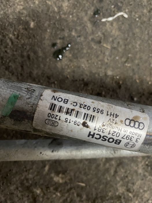 Моторче с механизъм за чистачки ауди а8 д4 a8 d4