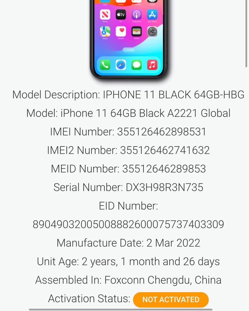 Чисто нов•IPhone 11 64GB *лизинг от 32лв Black Айфон 11 черен