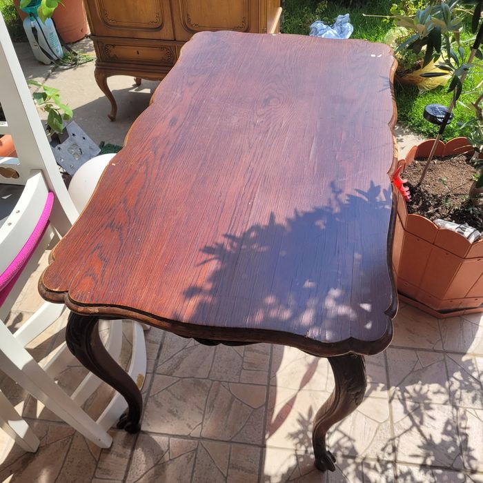 Masa lemn masiv pentru cafea