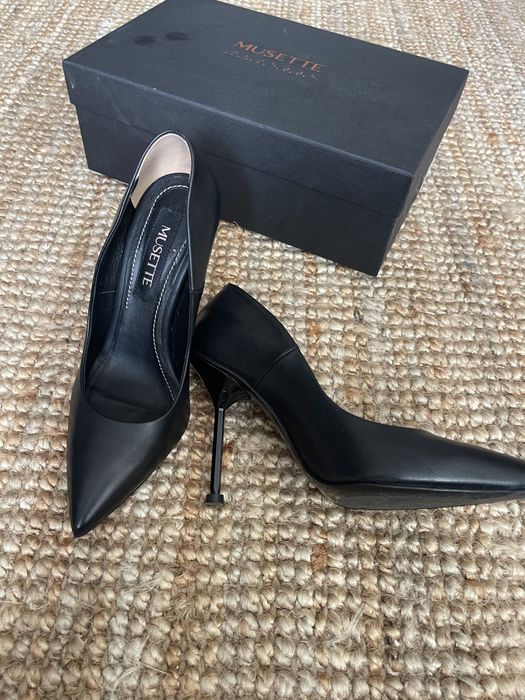 Pantofi Stiletto Musette din piele