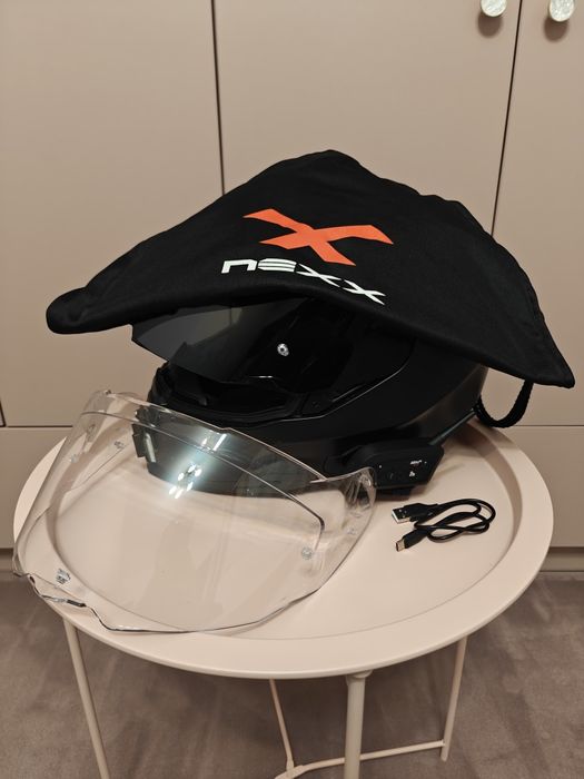 Casca Nexx SX.100 - 2 viziere, intercom, mount GoPro