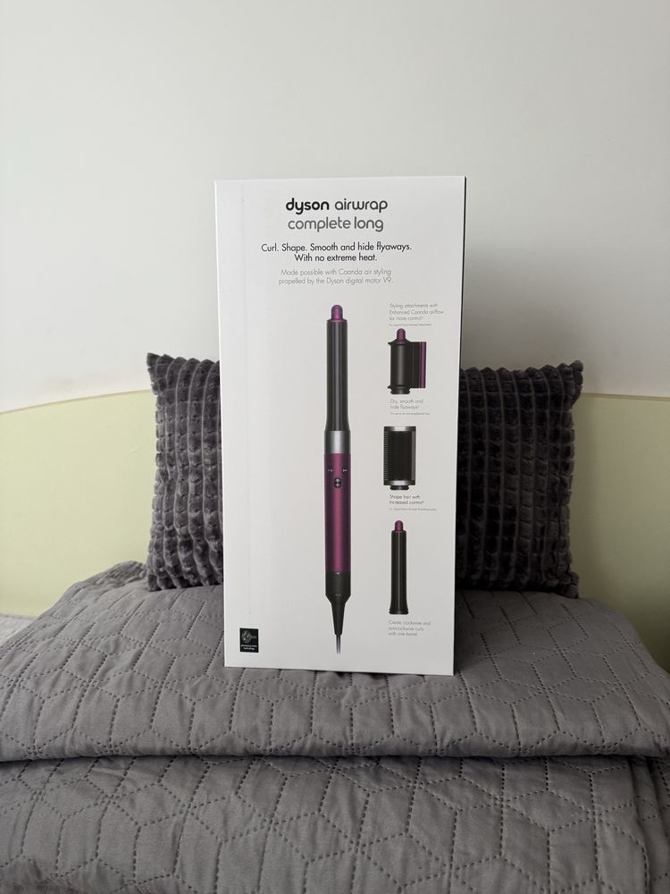 Маша за коса Dyson Airwrap Complete Long Multistyler Curl , розова